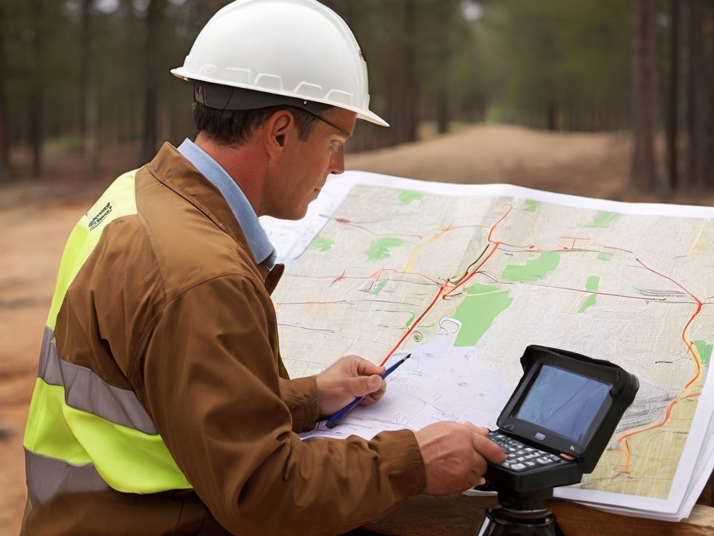 Land Surveying with GIS