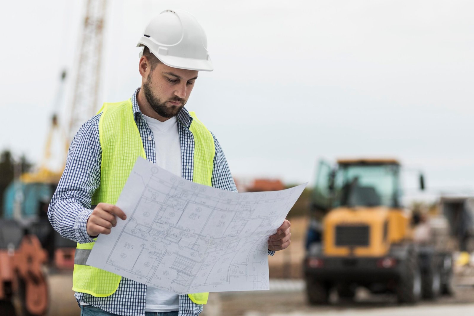 topographic and levelling land surveys