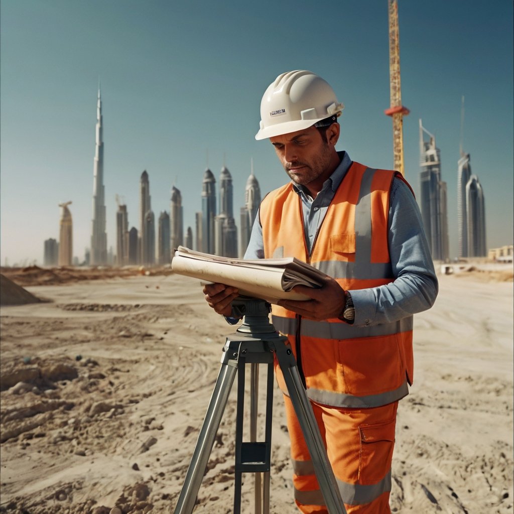 land surveyor at Reading of The MAP